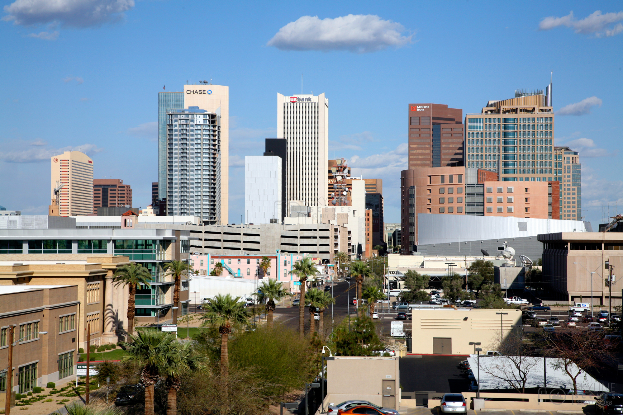 Phoenix skyline